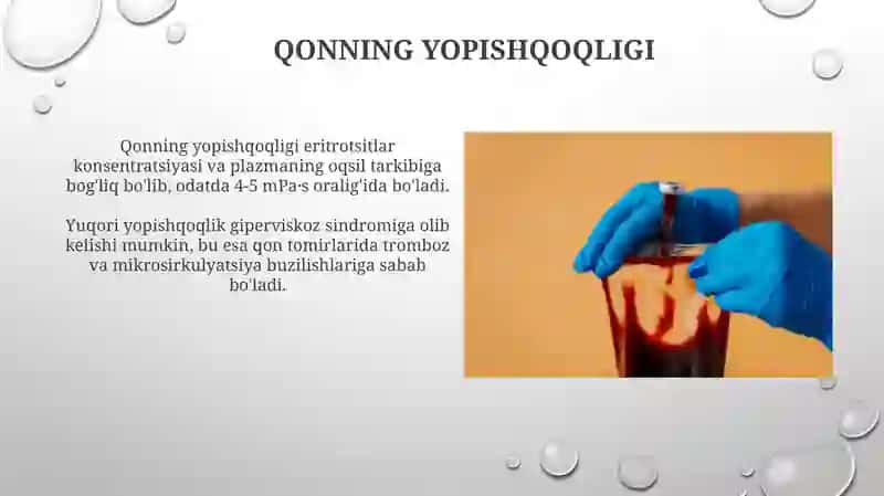 Qon fiziologiyasi va uning funktsiyalari bilan tanishish 3