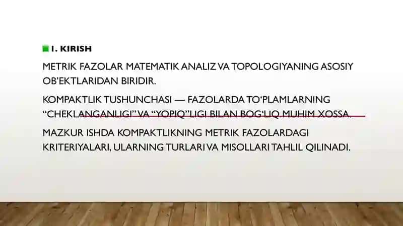 Ayrimmetrik fazolarda kompaktlilik kriteriyasi 3