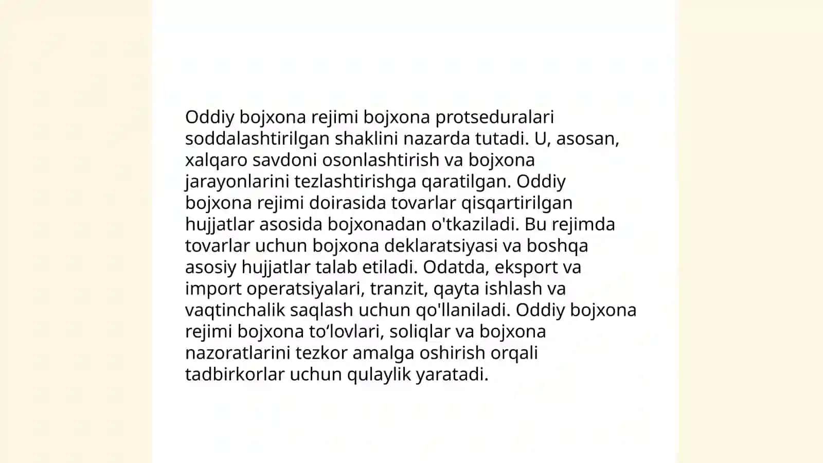 Bojxona rejimlari 3