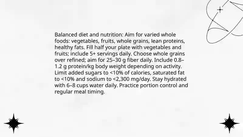 How to lead healthy lifestyle 3