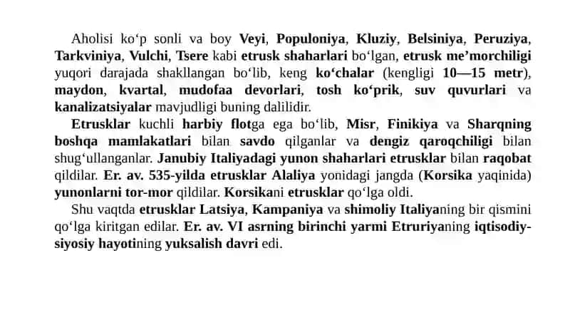 Etrusklar va Rim 3