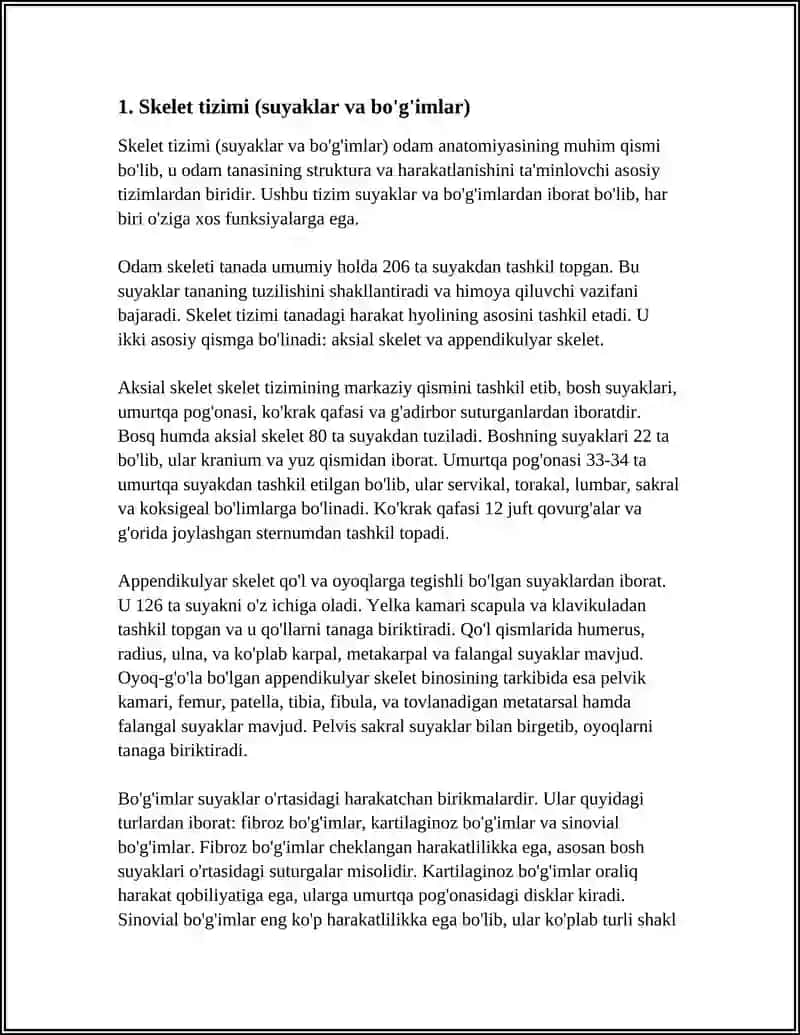 ODAM ANATOMYASI 3