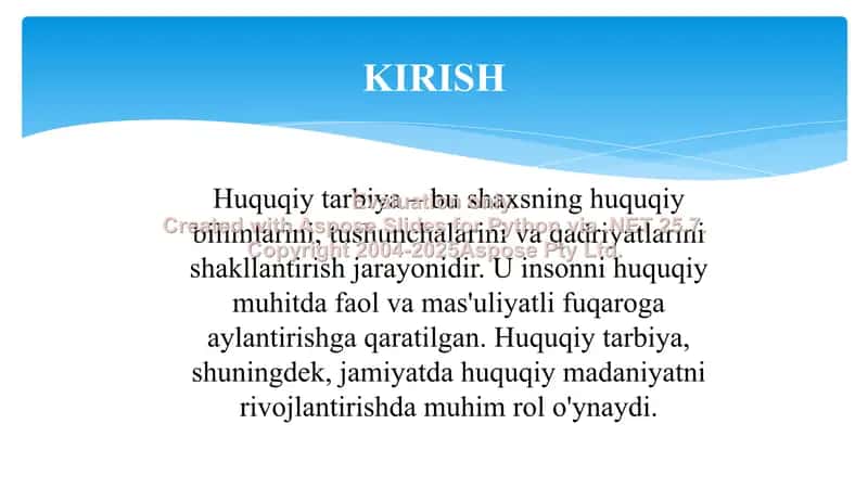Huquqiy tarbiya tushunchasi 3