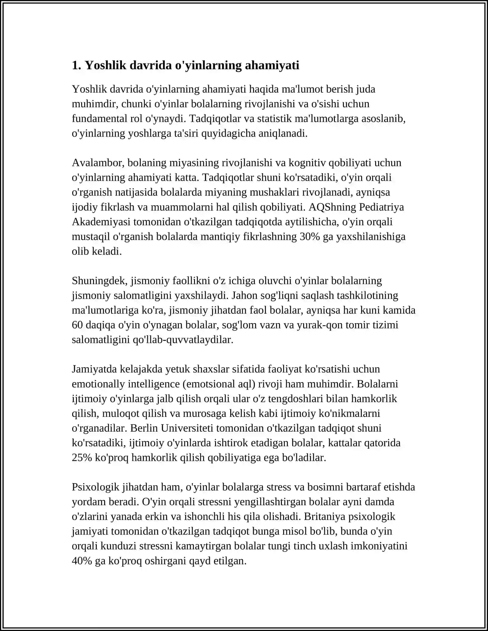 MTT DA BOLALARNI RIVOJLANTIRUVCHI OYINLAR 3