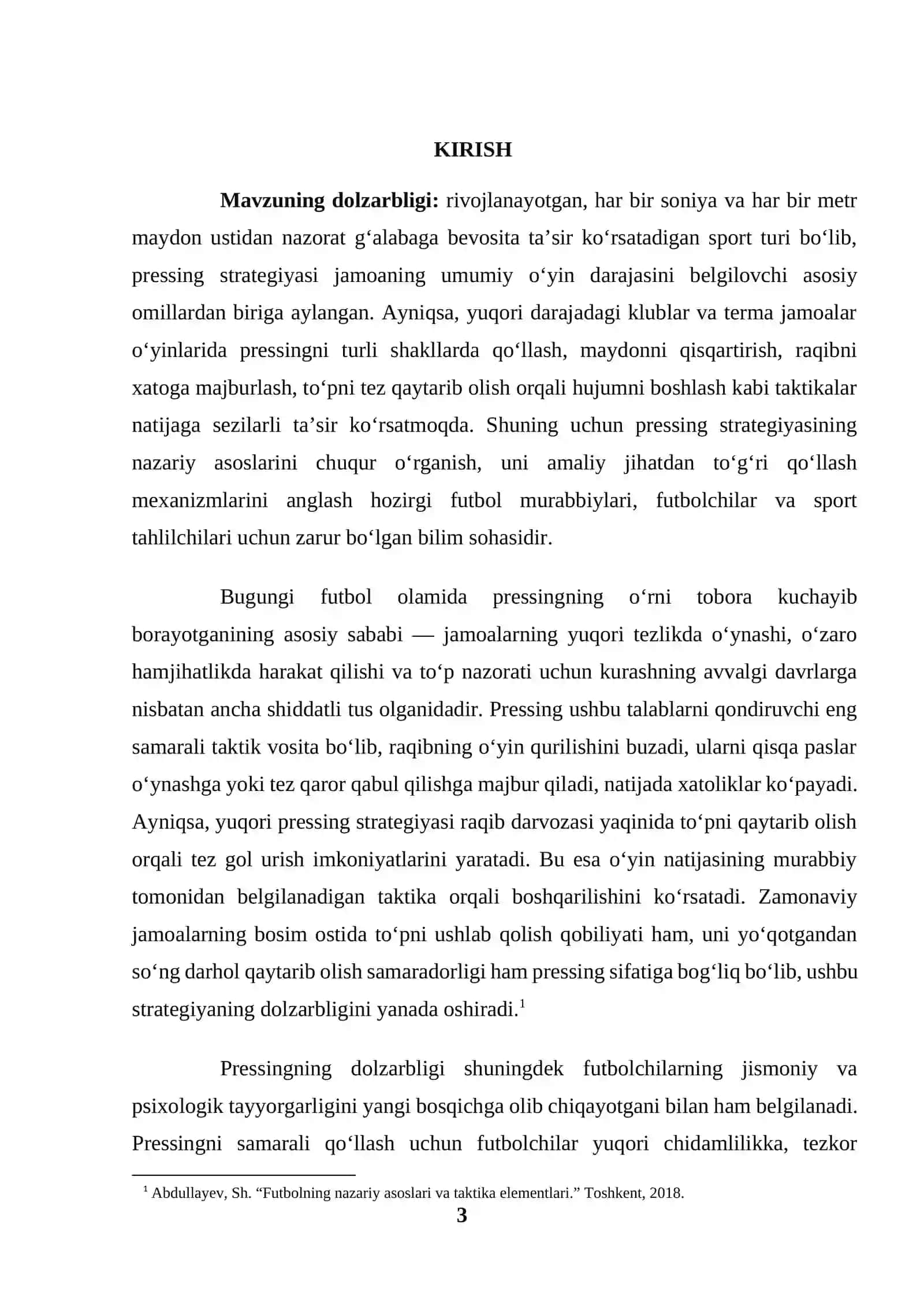 Futbol o'yinida pressing strategiyasi va uning natijaga ta`siri 3