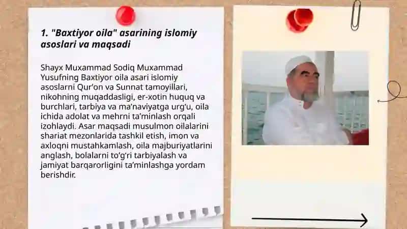 Baxtiyor oila asosida islom qadriyatlari talqini 3