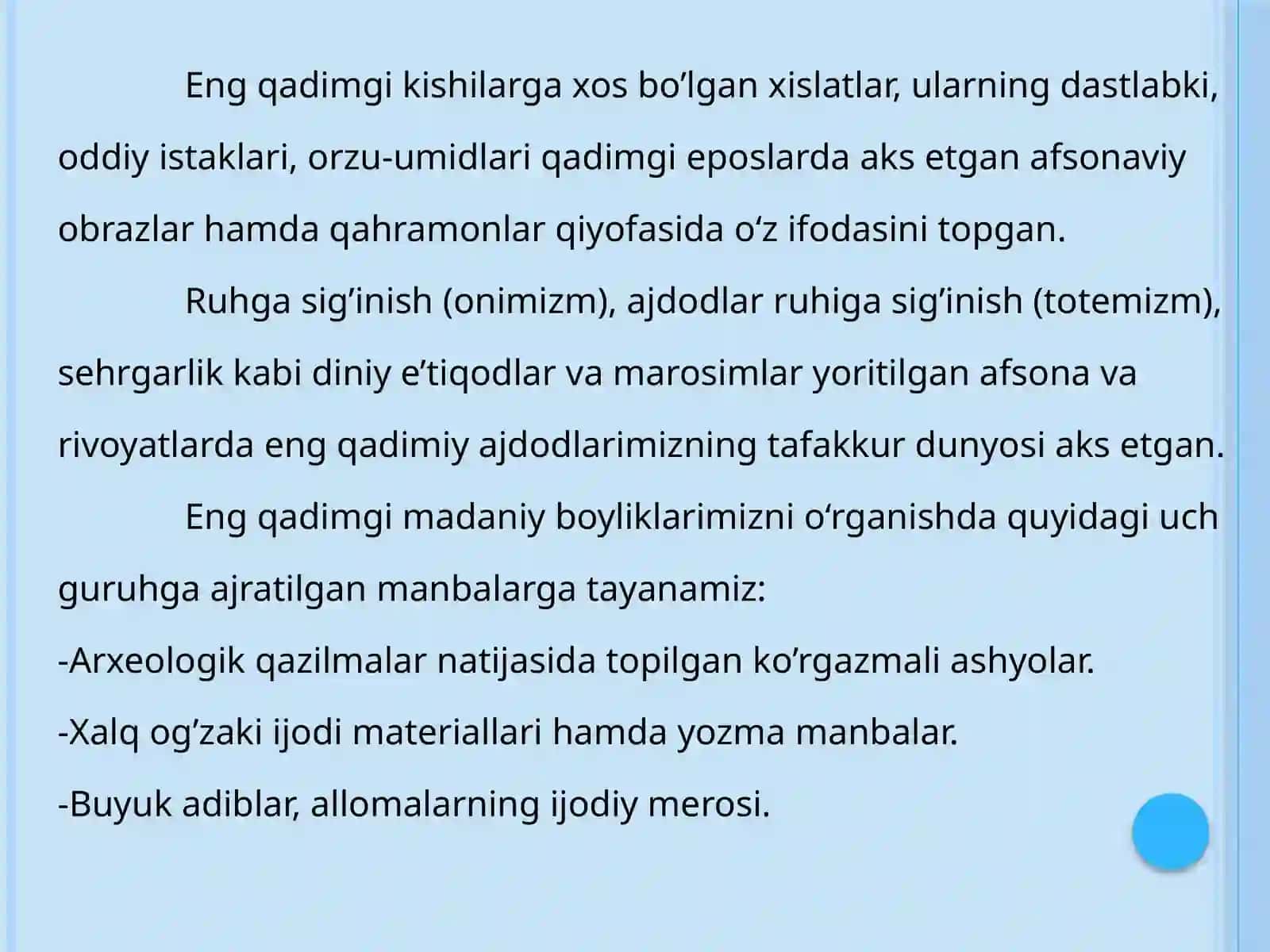 Eng qadimgi davrlardan VII asrgacha ta’lim-tarbiya va pedagogik fikrlar 3