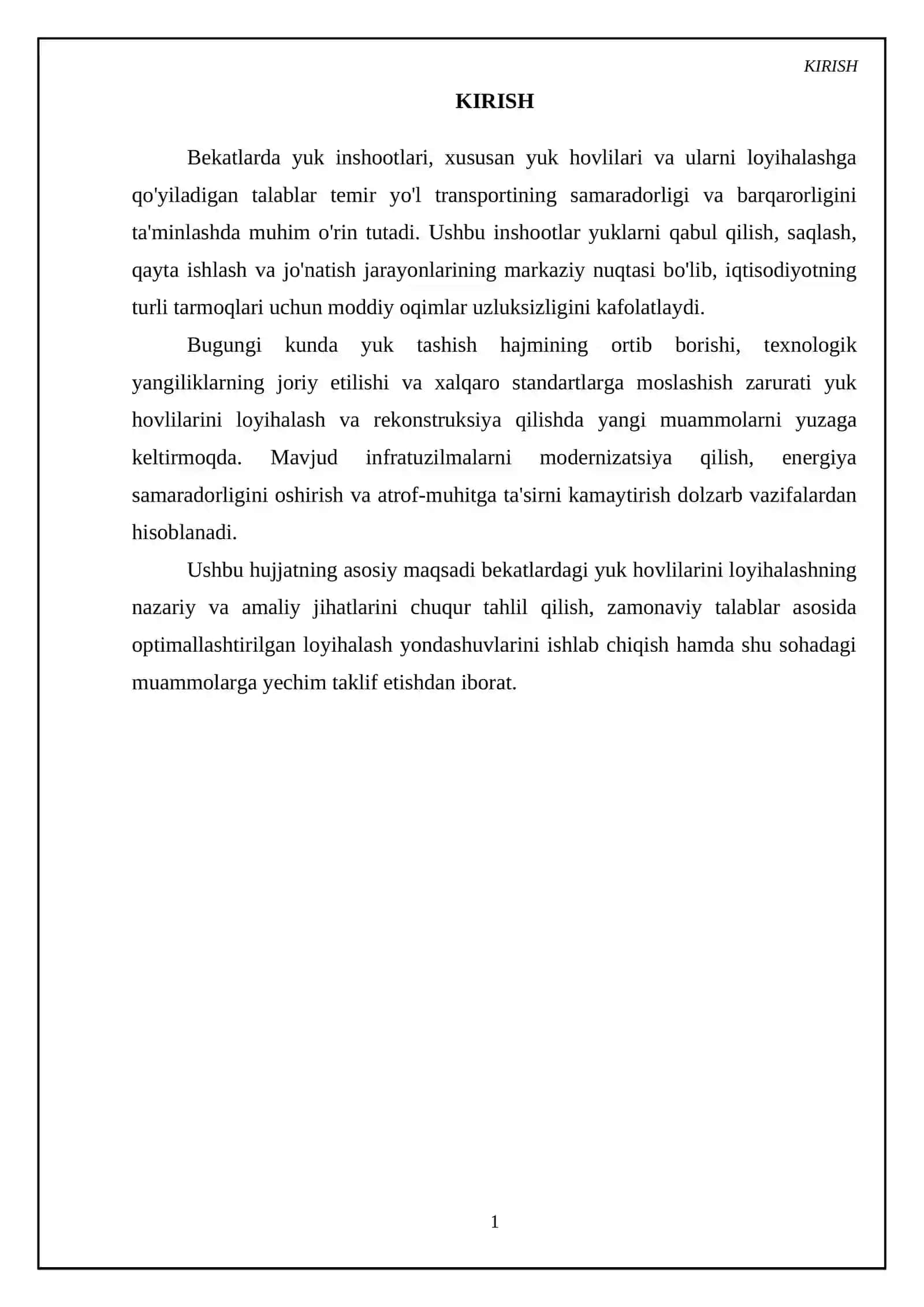 Bekatlarda yuk inshootlari yuk hovlilari va ularni loyihalashga talablar 3