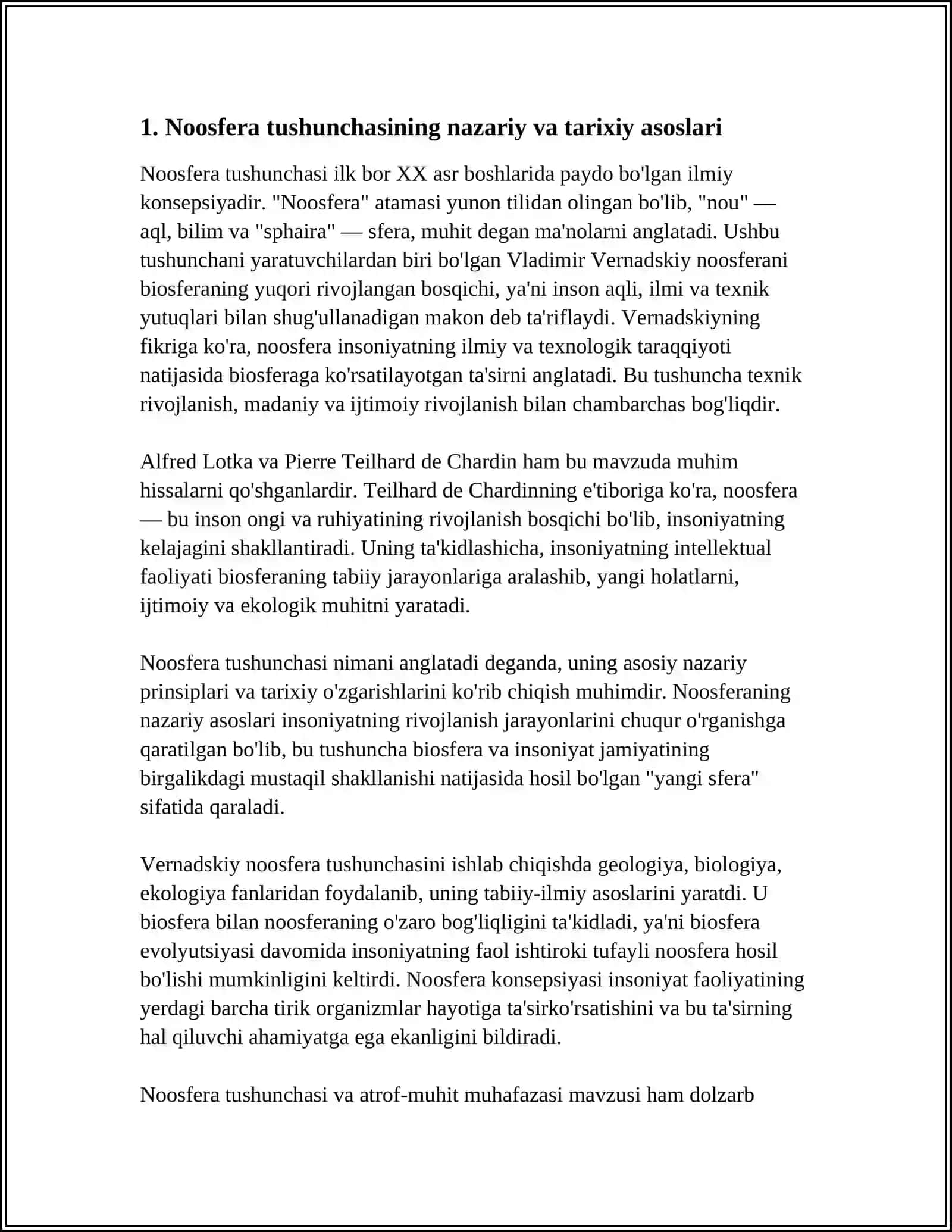 NOOSFERA TUSHUNCHASI VA ATROF-MUHIT MUHOFAZASI 3