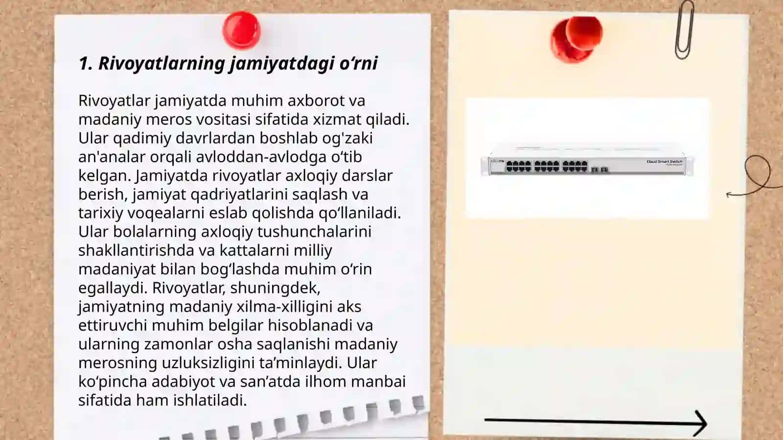 Rivoyat.Mif,afsona va asotir janrlari badiyati 3