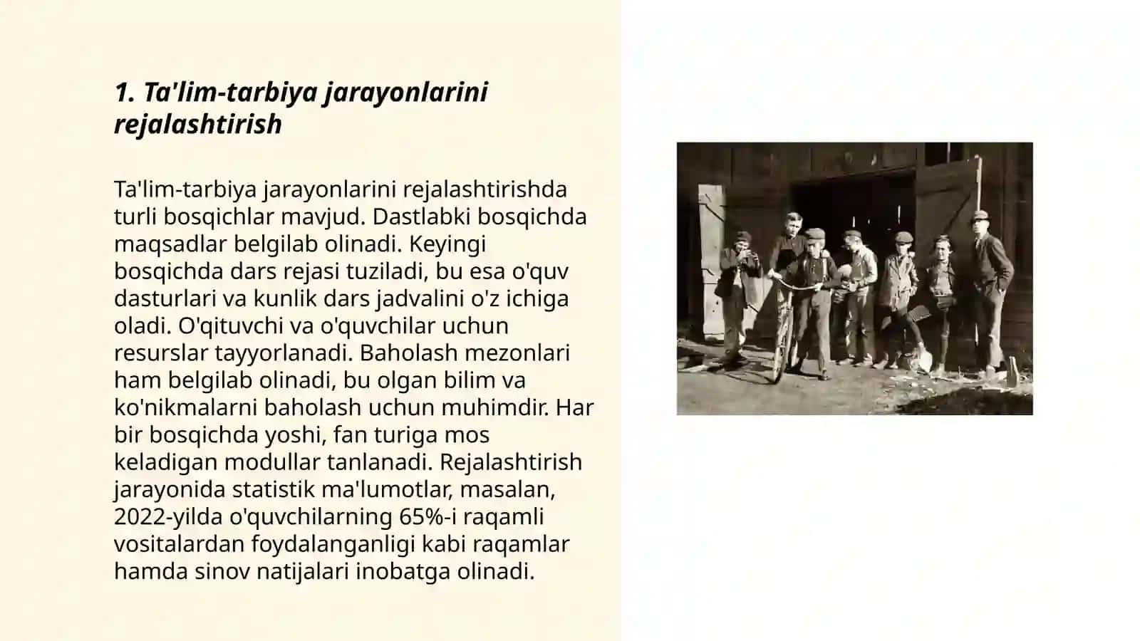 Ta'lim-tarbiya jarayonlarini rejalashtirish 3