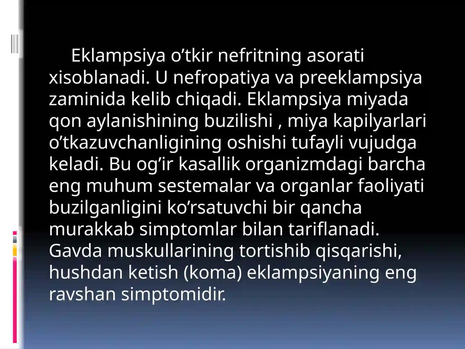 Buyrak eklampsiyasida kechiktirib bo’lmaydigan yordam asoslari 3