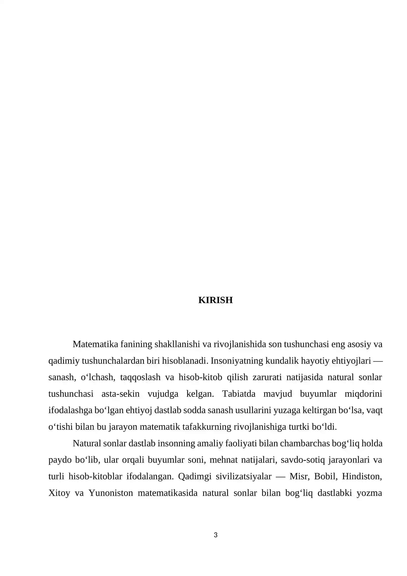 Natural son va nol tushunchasini vujudga kelishi tarixini o‘rganish 3