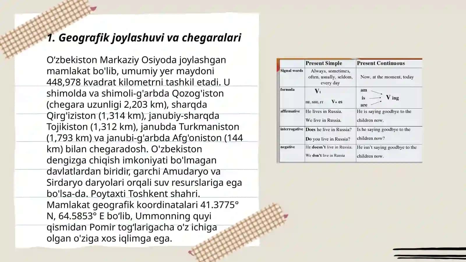Tojikistonning tabiiy sharoitiga iqtisodiy geografik tavsif 3