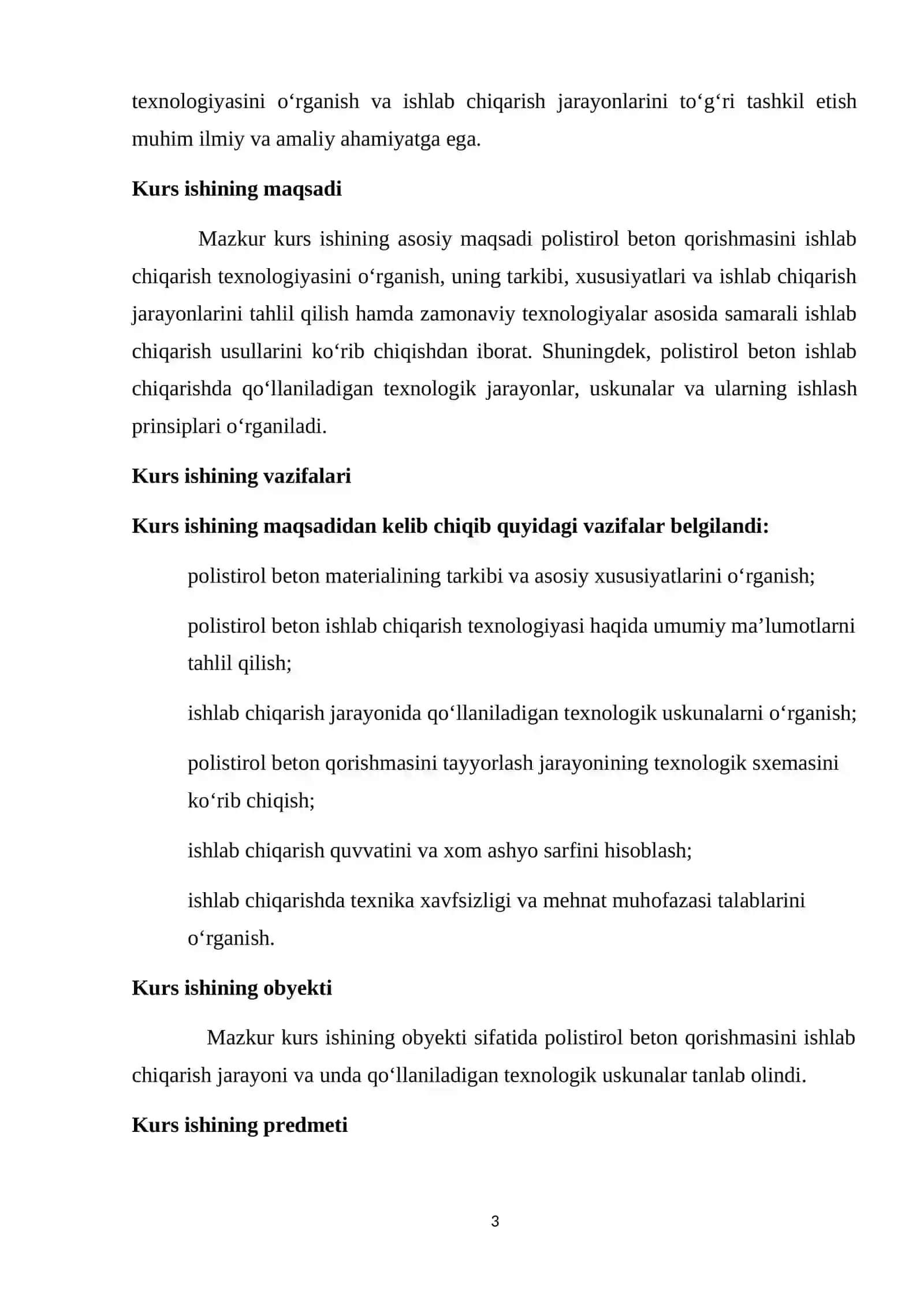 Polistirol beton qorishmasini ishlab chiqarish texnologiyasi 3