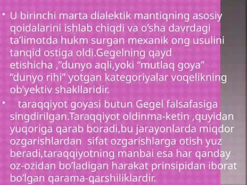 Nemis falsafasi 3