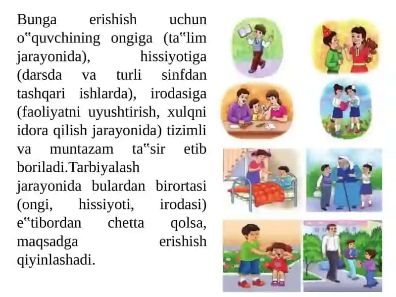Bola tarbiyalash va sog'lomlash 3