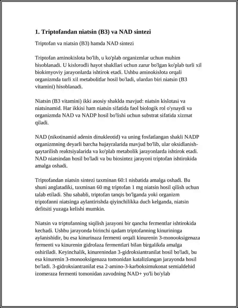 A-AMINOKISLATALAR-KOFEMENTLAR, GARMONLAR VA VITAMINLARNING TARKIBIY QISMI SIFATIDA 3