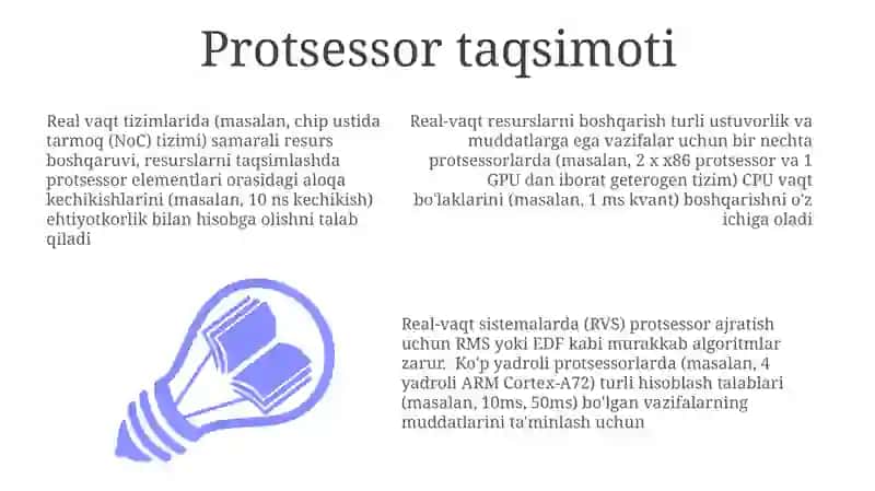Real vaqt tizimlarida Tizim resurslarini boshqarish 3