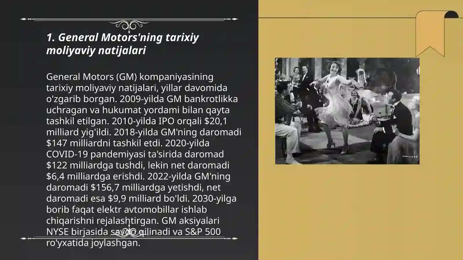 General Motors moliyaviy vaziyatlari 3