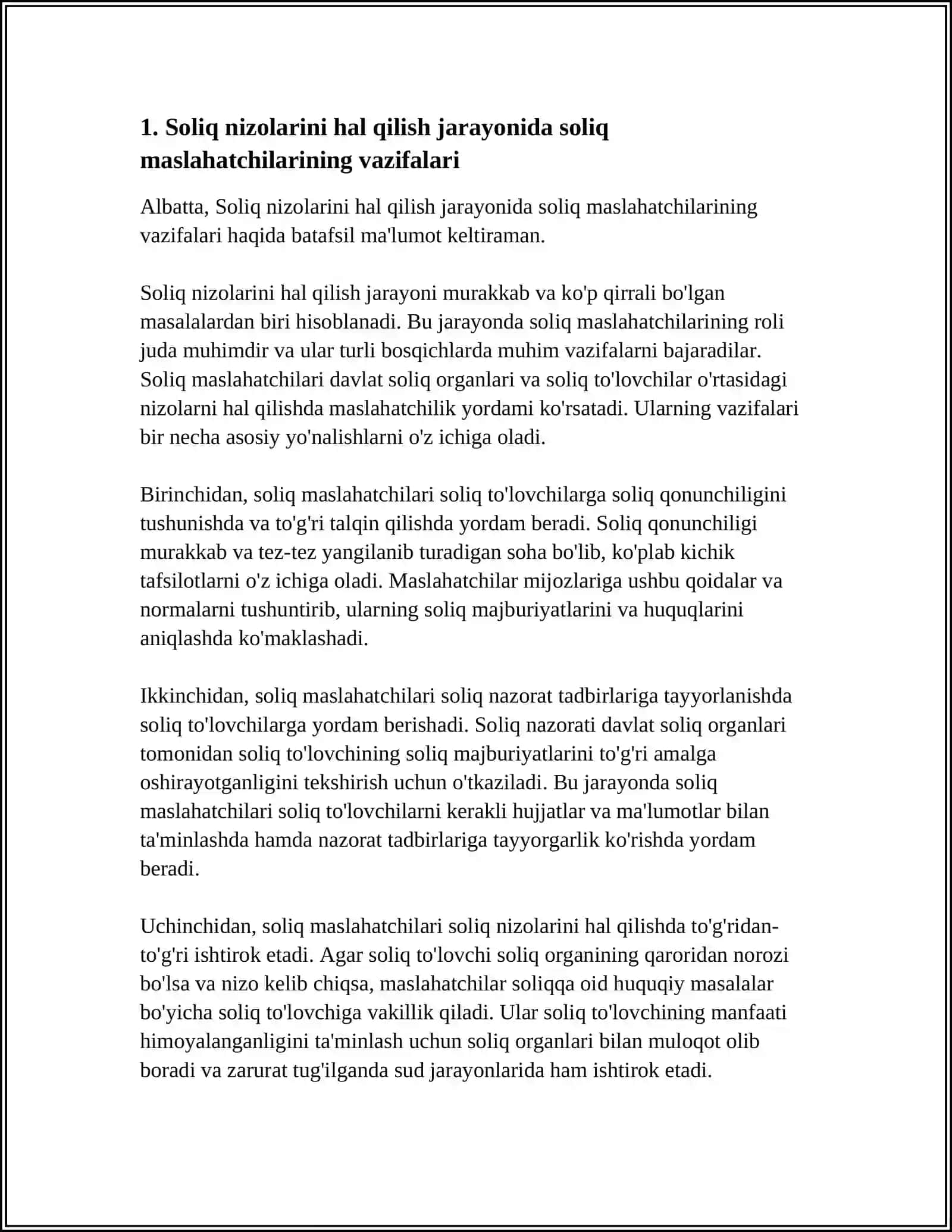 SOLIQ NIZOLARINI SUDGACHA HAL QILISH AMALIYOTI 3
