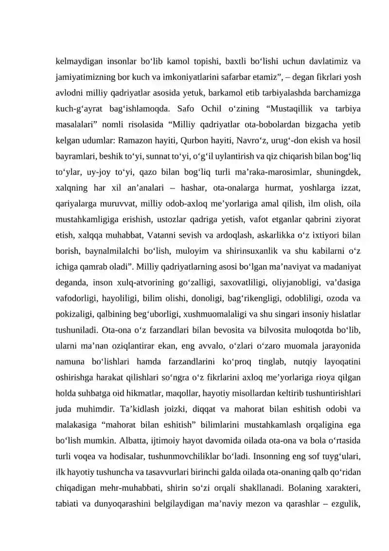 Qadriyatlar qadr topgan yurt 3