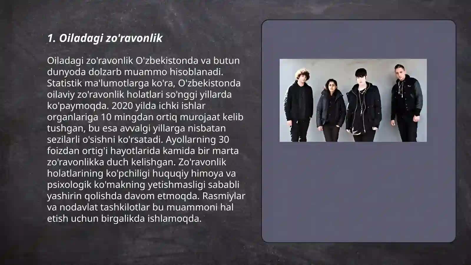 Shaxsga qarshi zo’ravonlik 3