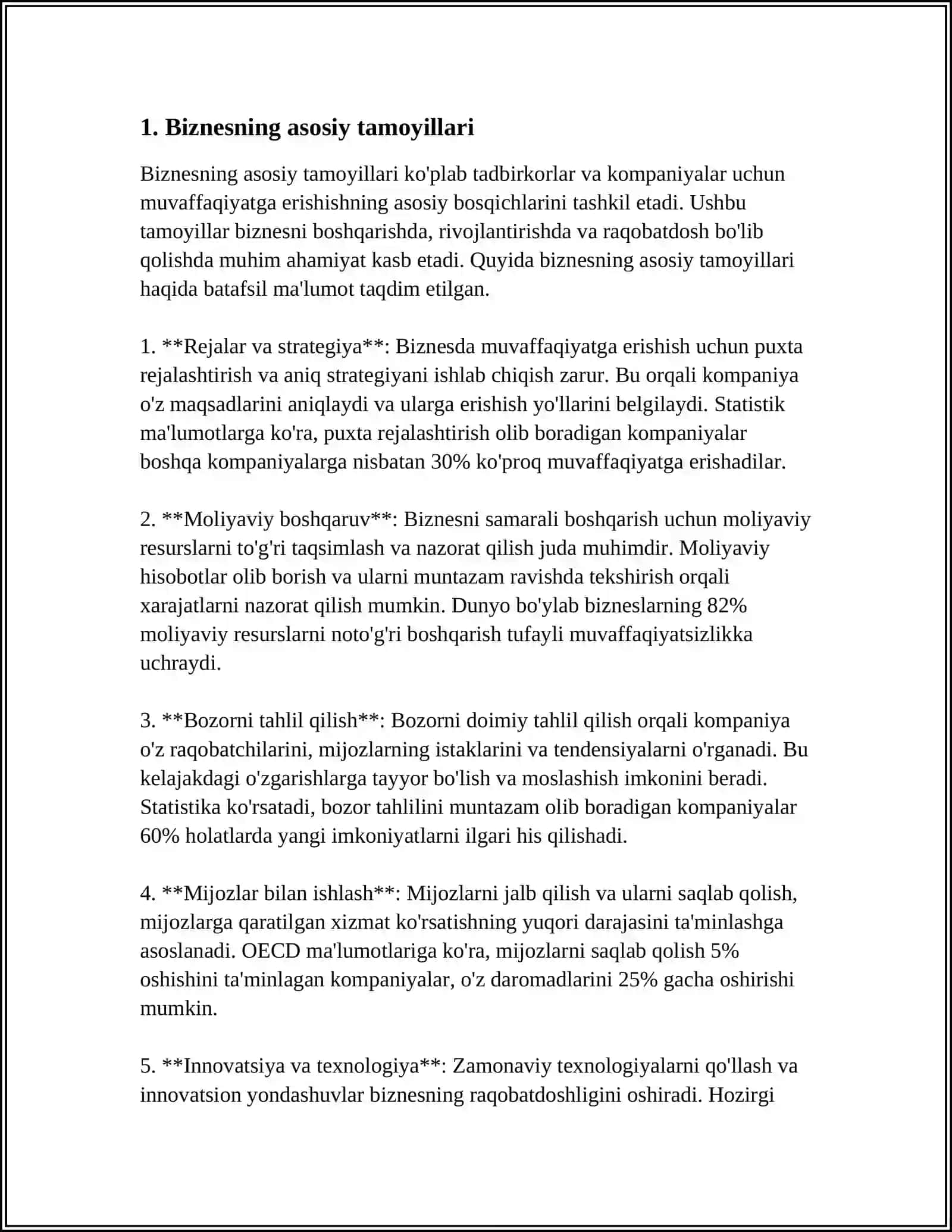 BIZNESNI BOSHQARISH TAMOYILLARI 3