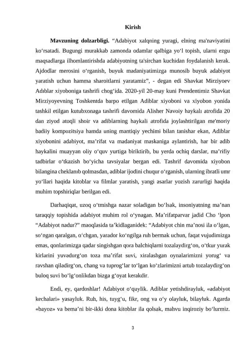 Badiiy asarda shakl va mazmun uyg‘unligi 3