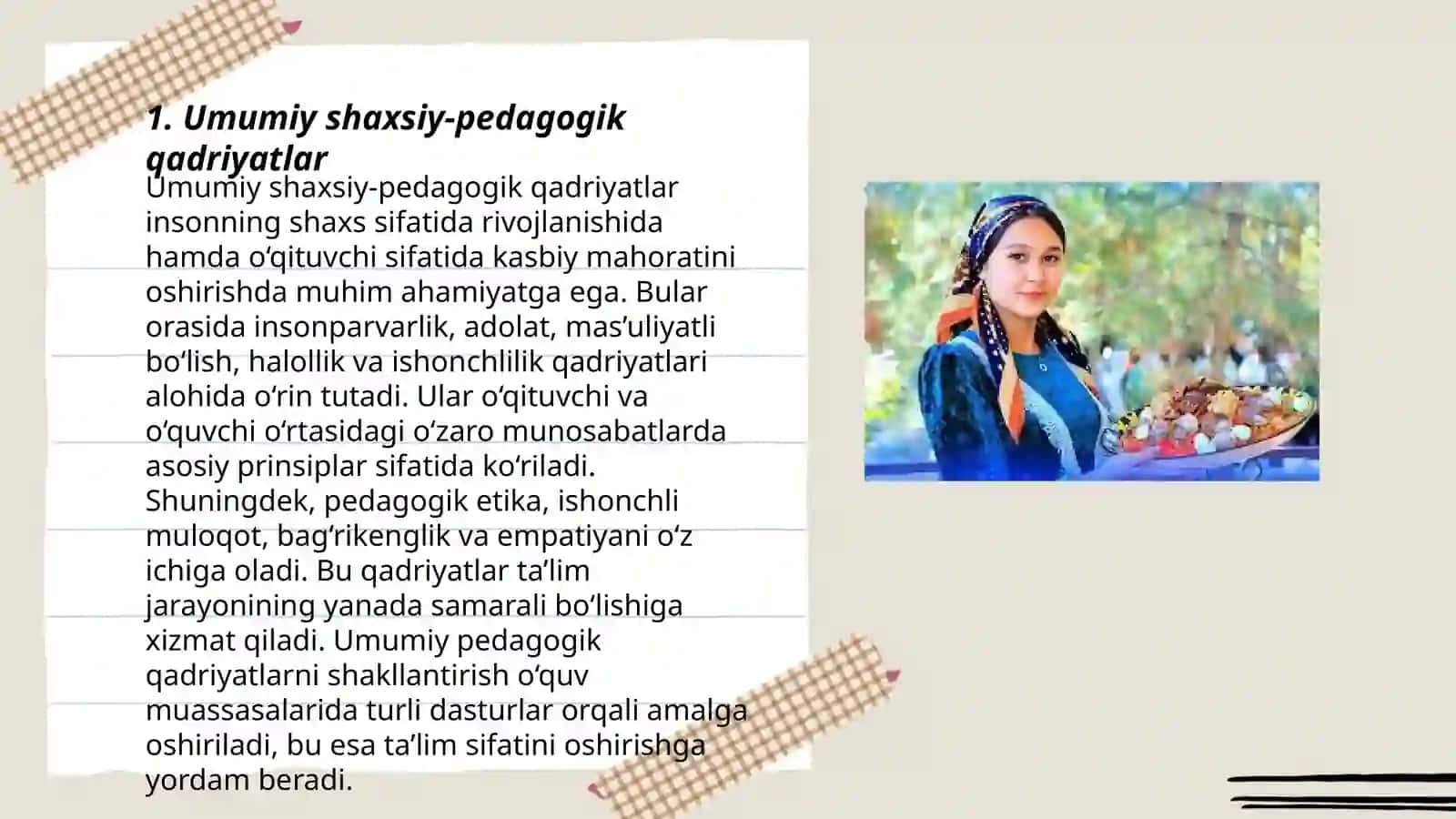 Shaxsiy-pedagogik qadriyatlar 3