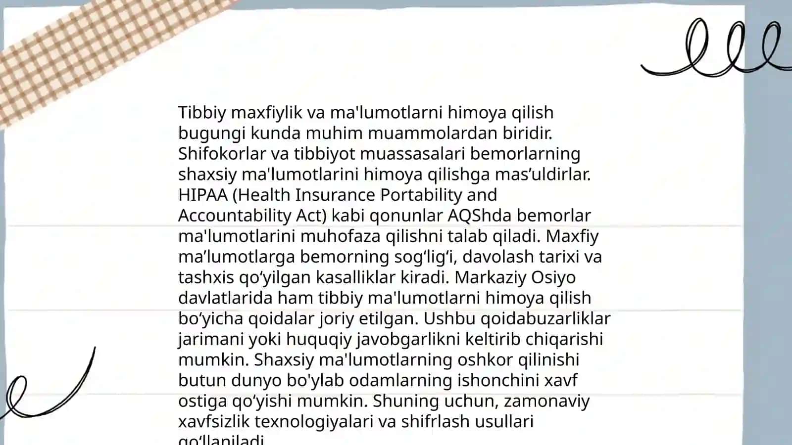 Sud -Tibbiyot Ekspertizada Etik Masalalar 3
