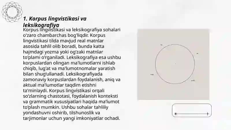 Korpusning lingvistik va ta’limiy ahamiyati 3