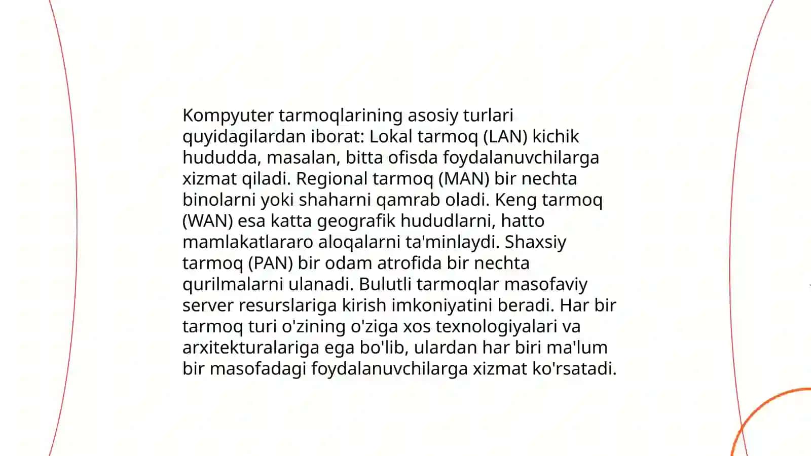 Kompyuter tarmoqlari qurilishining asosiy prinsiplari va muammolari 3