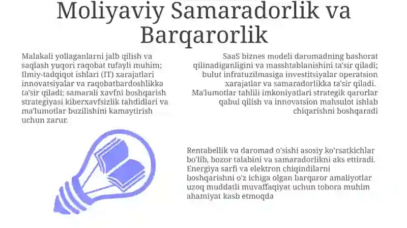 Moliyaviy Samaradorlik va Barqarorlik 3