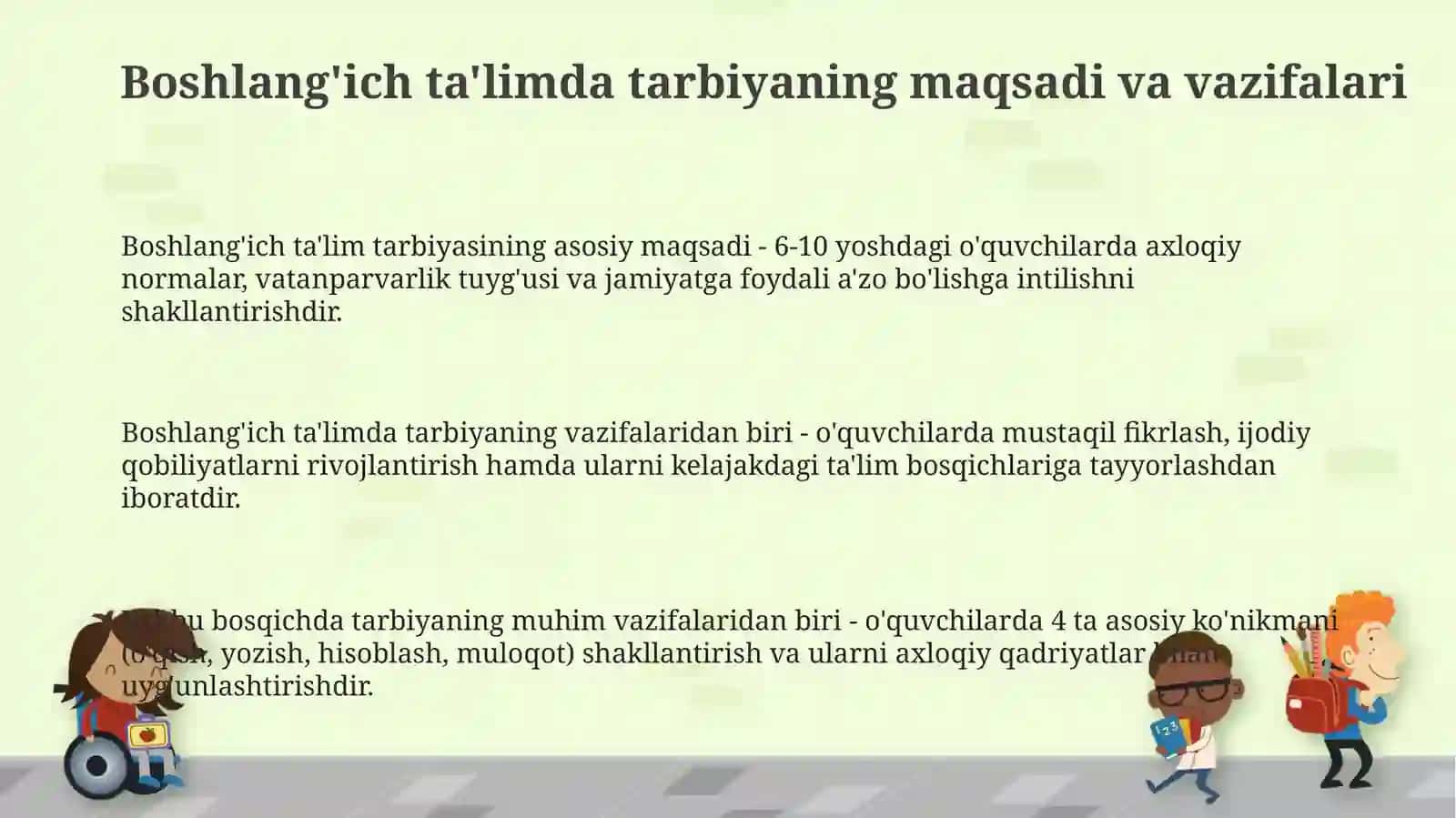 Boshlangʻich ta'limda tarbiyaning umumiy metodlari 3