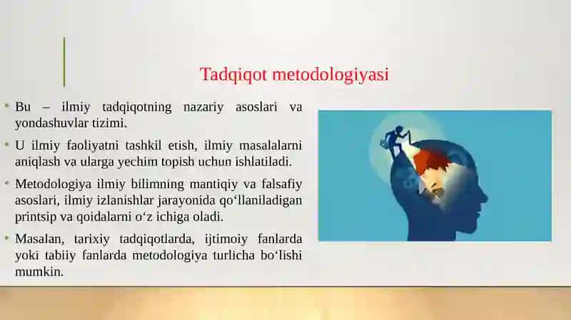 TADQIQOT METODOLOGIYASI VA METODIKA TUSHUNCHALARINING MANTIQIY TAHLILI 3