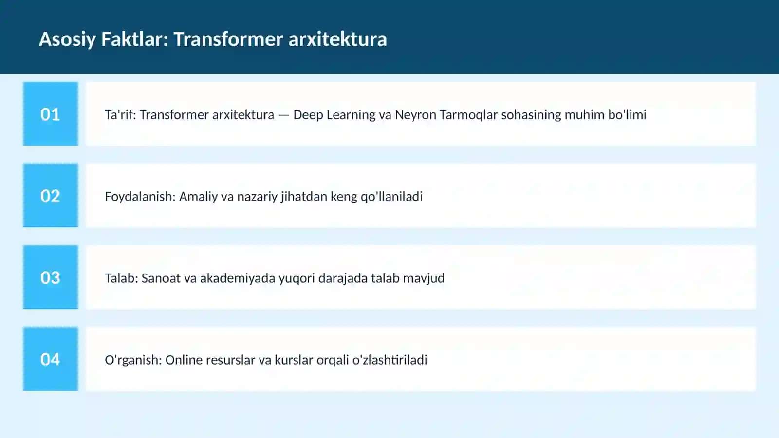 AI | DEEP LEARNING VA NEYRON TARMOQLAR 3