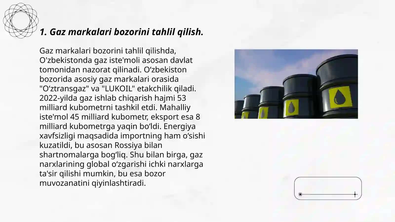 Biznes reja yaratish: Eng sifatli gaz markasi qanday aniqlanadi? 3