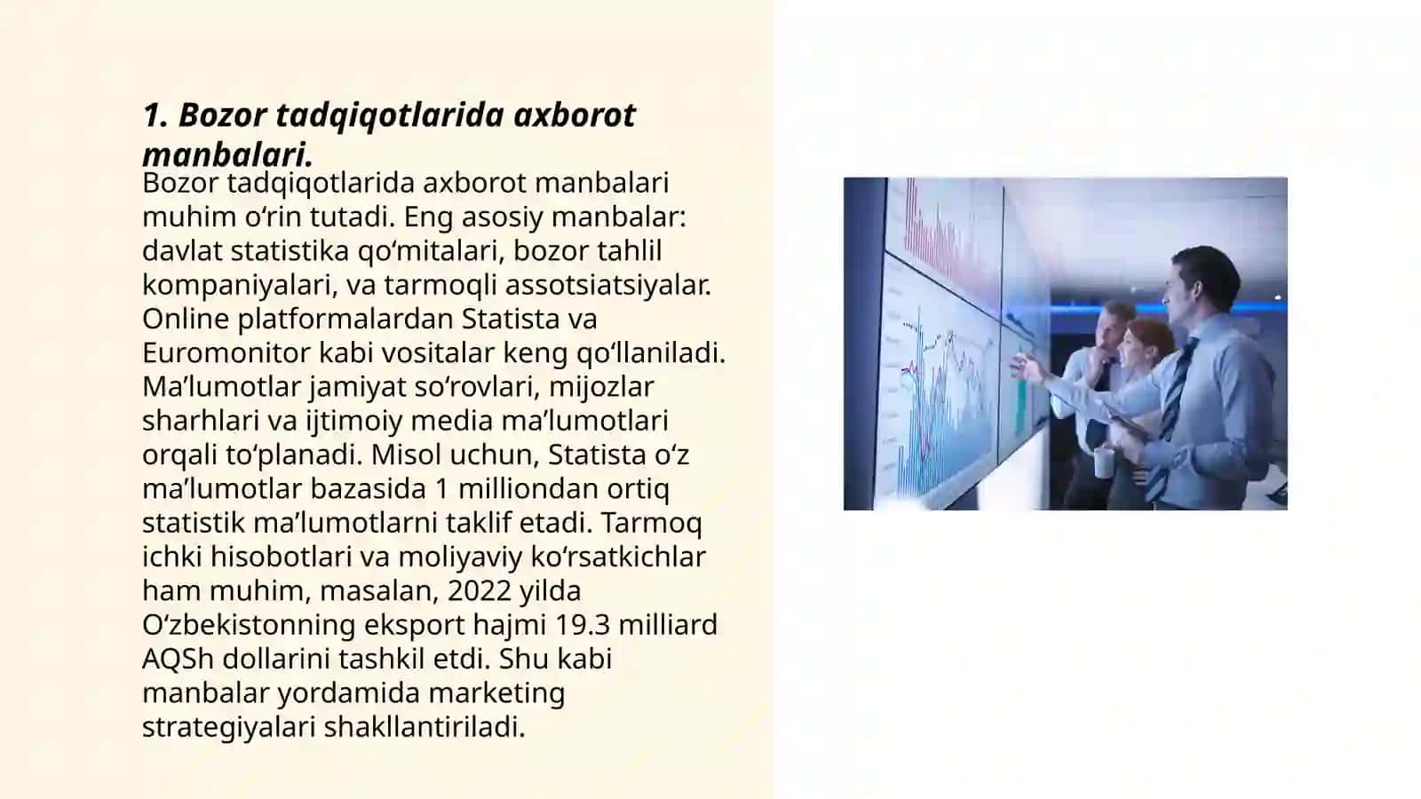 Bozor tadqiqotlarida axborot manbalari 3
