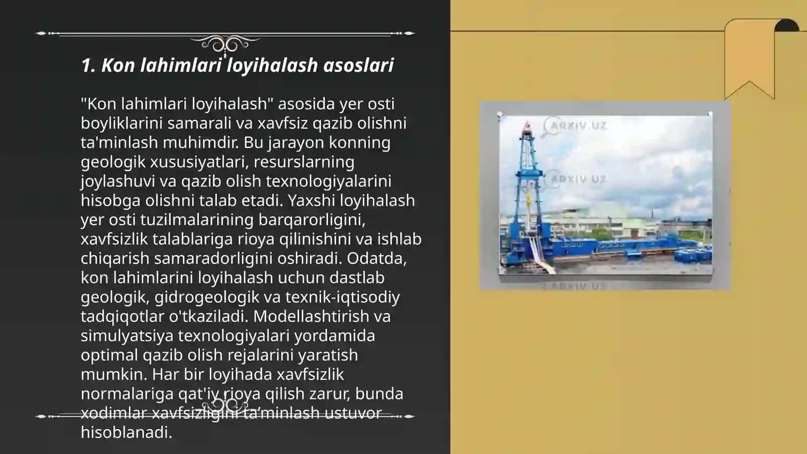 Kon lahimlarini oʻtkazishning texnologik pasporti 3
