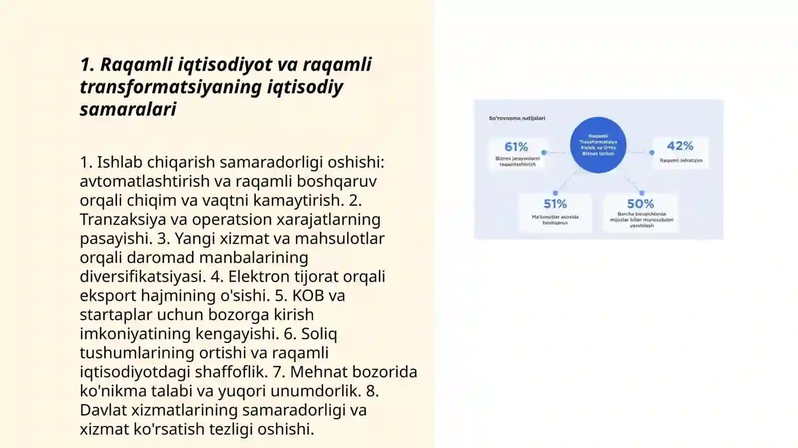 Raqamli iqtisodiyot va raqamli transformatsiyaning iqtisodiy samaralari 3