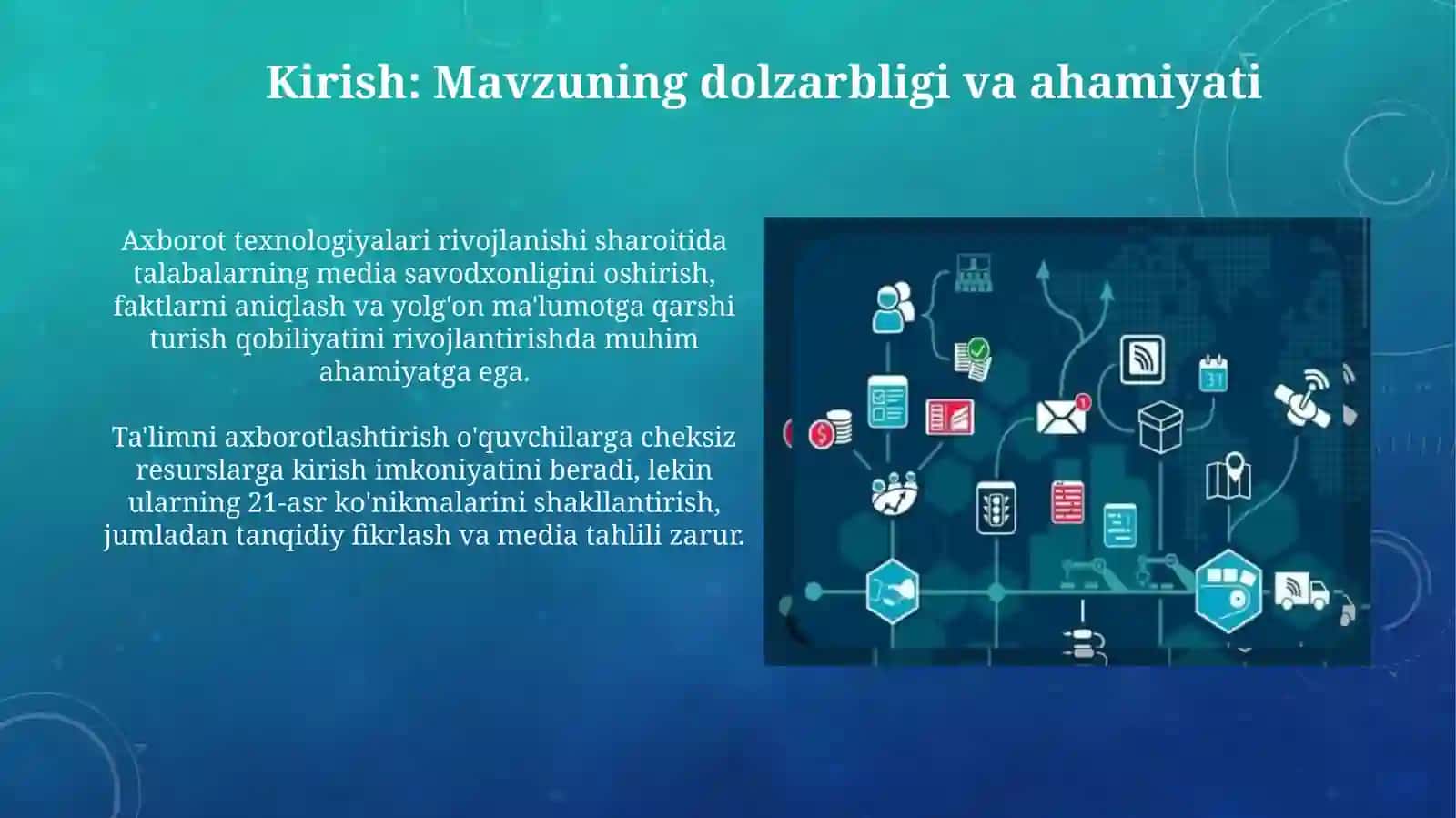 Media savodxonligi rivojlantirish 3