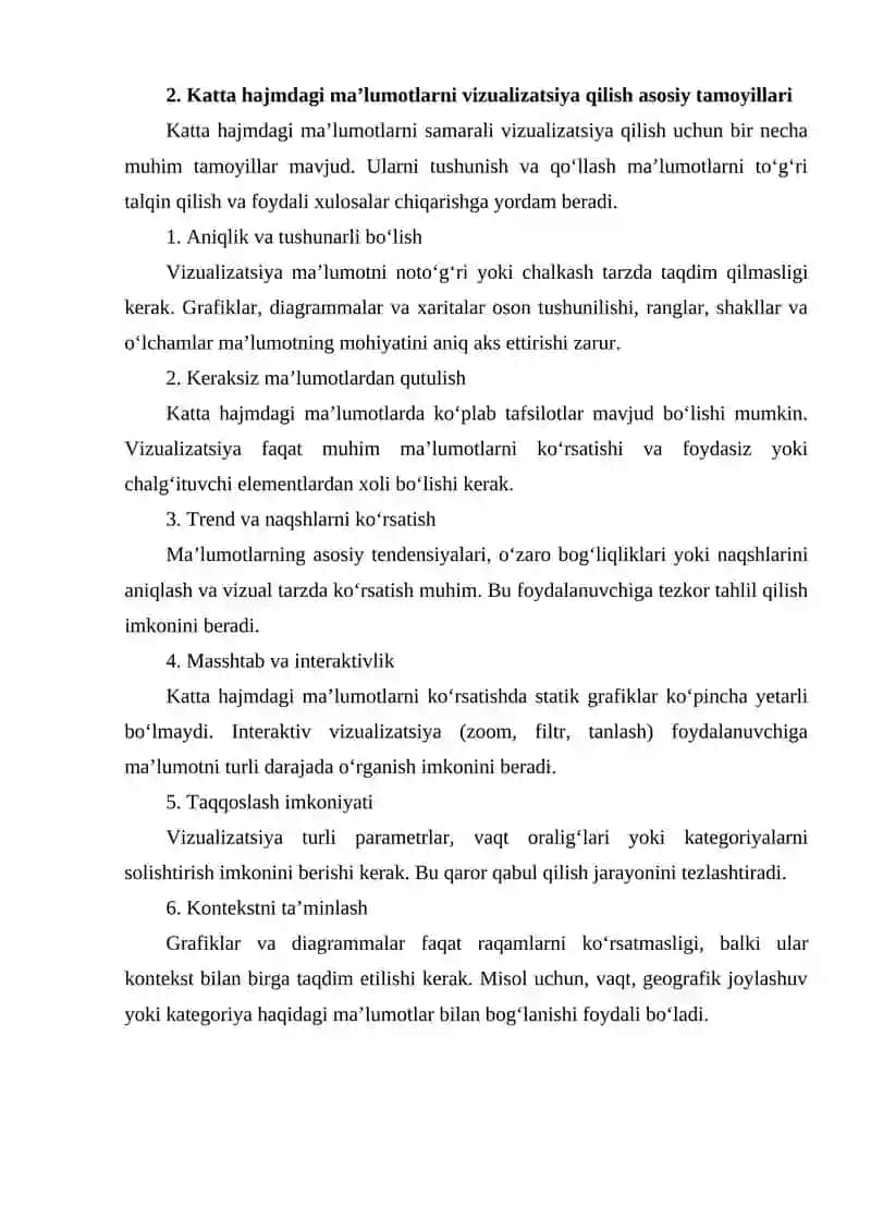 Ma’lumotlarni vizualizatsiya qilish 3
