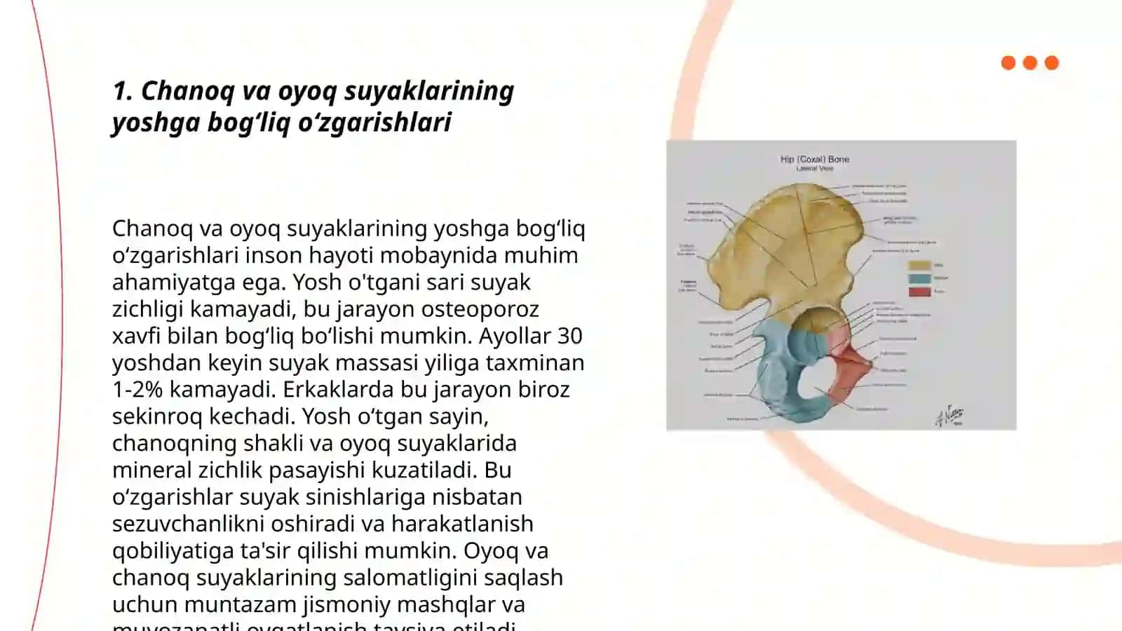 Chanoq va oyoq suyagi yoshiga nisbatan xususiyatlari 3
