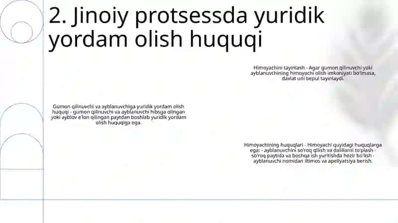 O'Zbekiston Respublikasi Konsitutsiyasi 24-Bob Advokatura 141-142-Moddalar 3