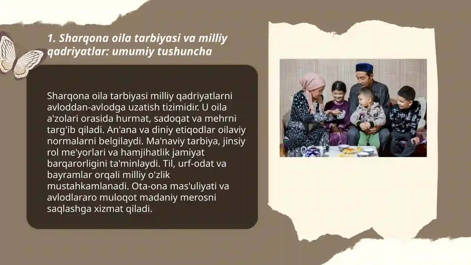 Sharqona oila tarbiyasi- milliy qadriyat sifatida 3