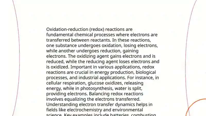 Introduction to Oxidation-Reduction Reactions 3