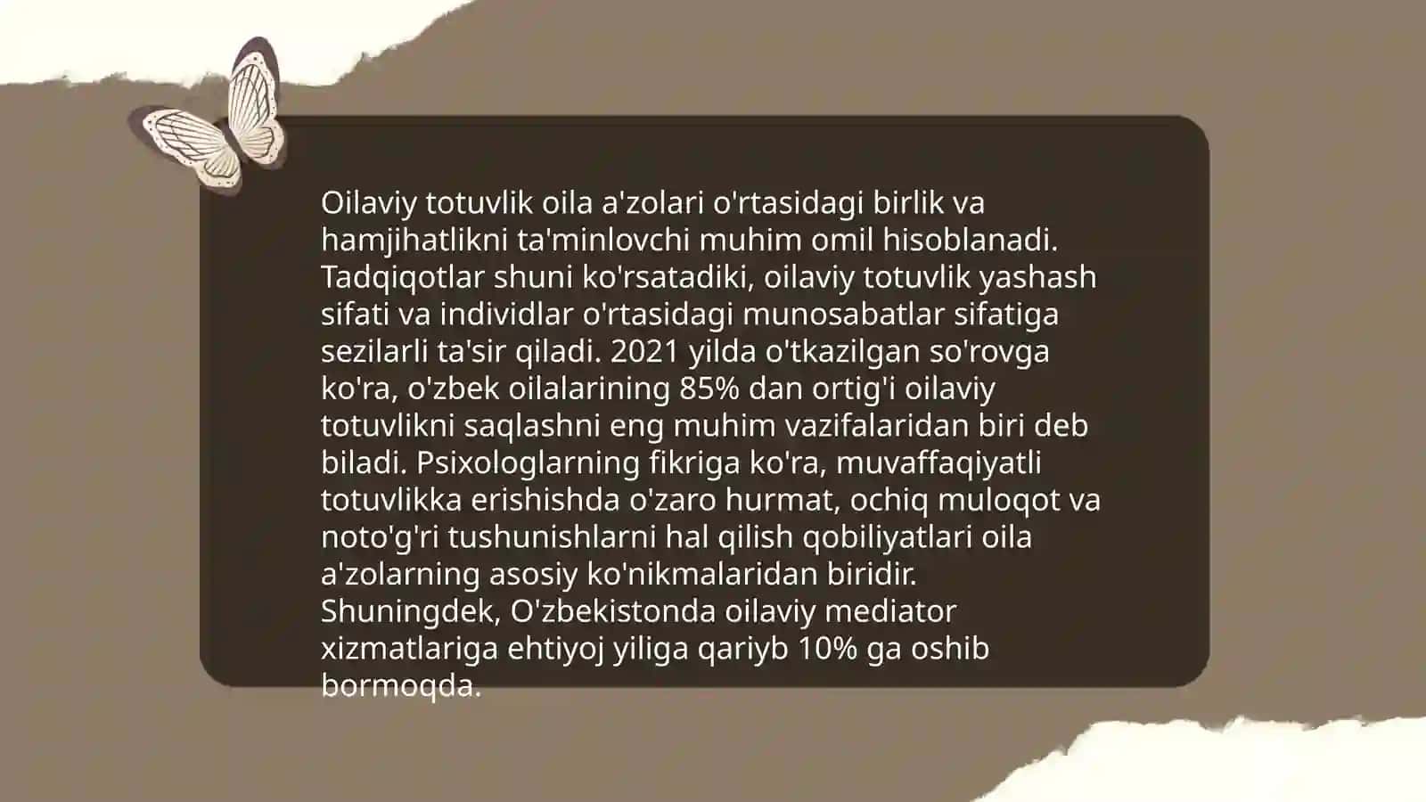 Oilaviy totuvlik 3