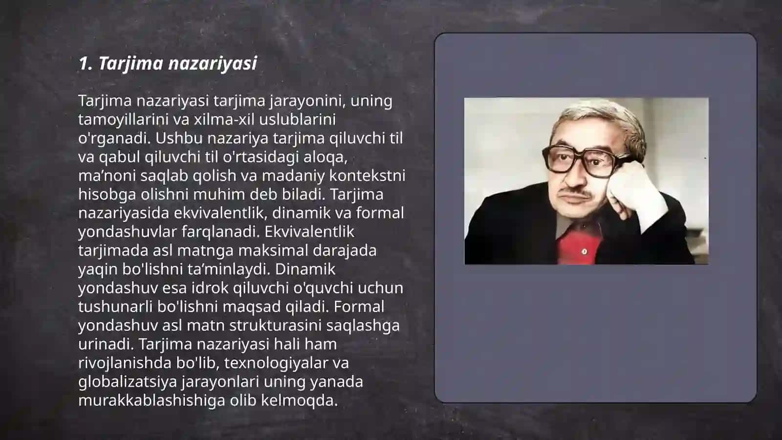 Tarjimashunoslik fanining predmeti va maqsadi 3