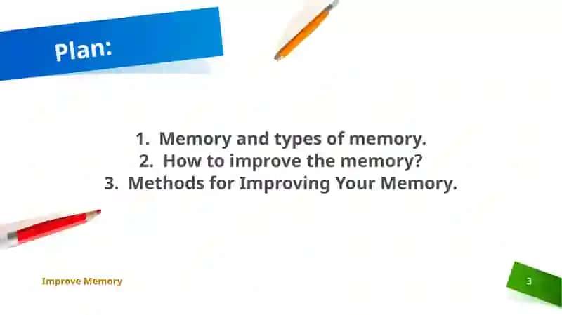 Improve Memory 3